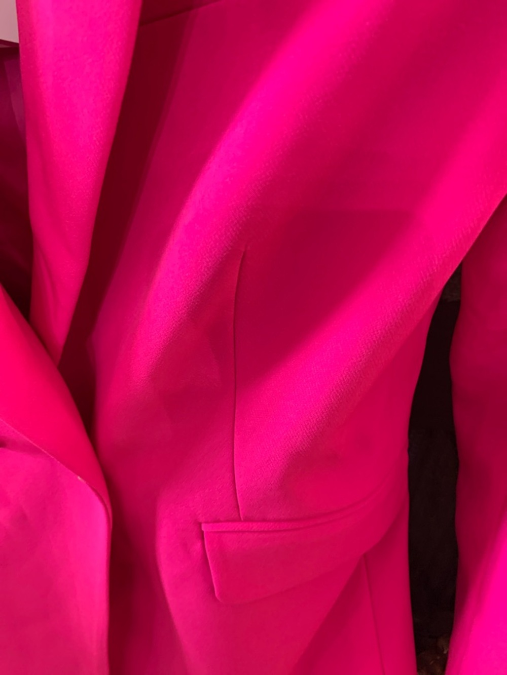 Generation Love Hot Pink Double-Button Blazer - Picture 7 of 11